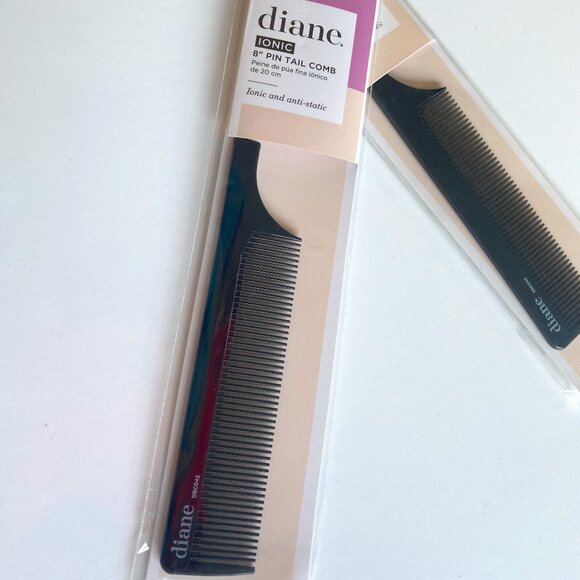 Diane 8" Pin Tail Comb - Ionic & Anti Static DBC042 - Brand New - Picture 1 of 4